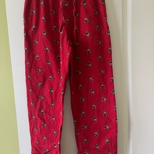 Polo by Ralph Lauren Red Patterned pajama pants
